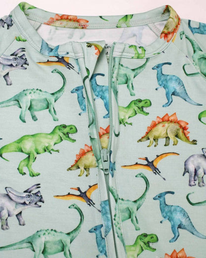 Boy's Landon Dinosaurs Poppy Convertible Romper