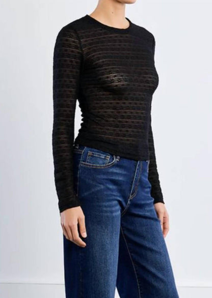 Lace Under Sweater
