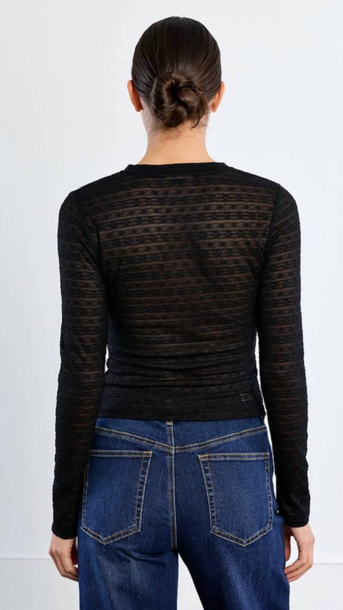 Lace Under Sweater