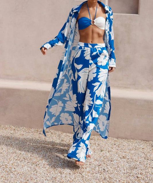 Floral Hope And Harmony Maxi Duster Coverup Coat