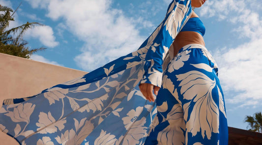 Floral Hope And Harmony Maxi Duster Coverup Coat