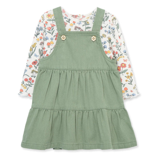 Girls Garden Toddler Jumper Set