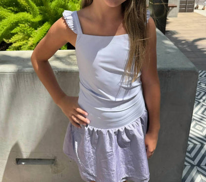 Ruffle Strap Tank Top