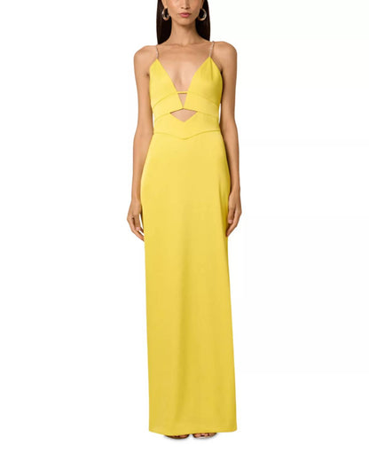Giselle Satin Long Dress