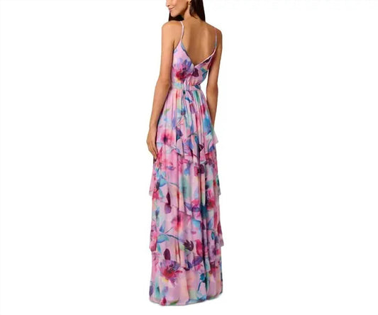 Zoey Mesh Long Dress