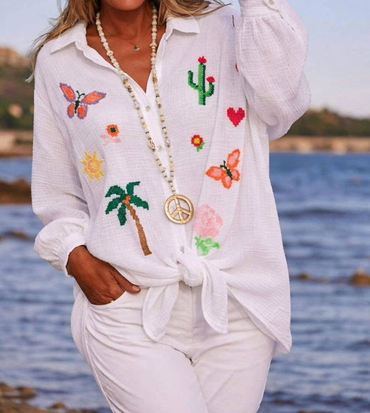 Italian Gauze Cotton Shirt