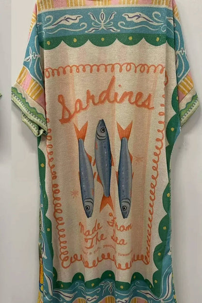 Women's Visar Sardines Lurex Dress