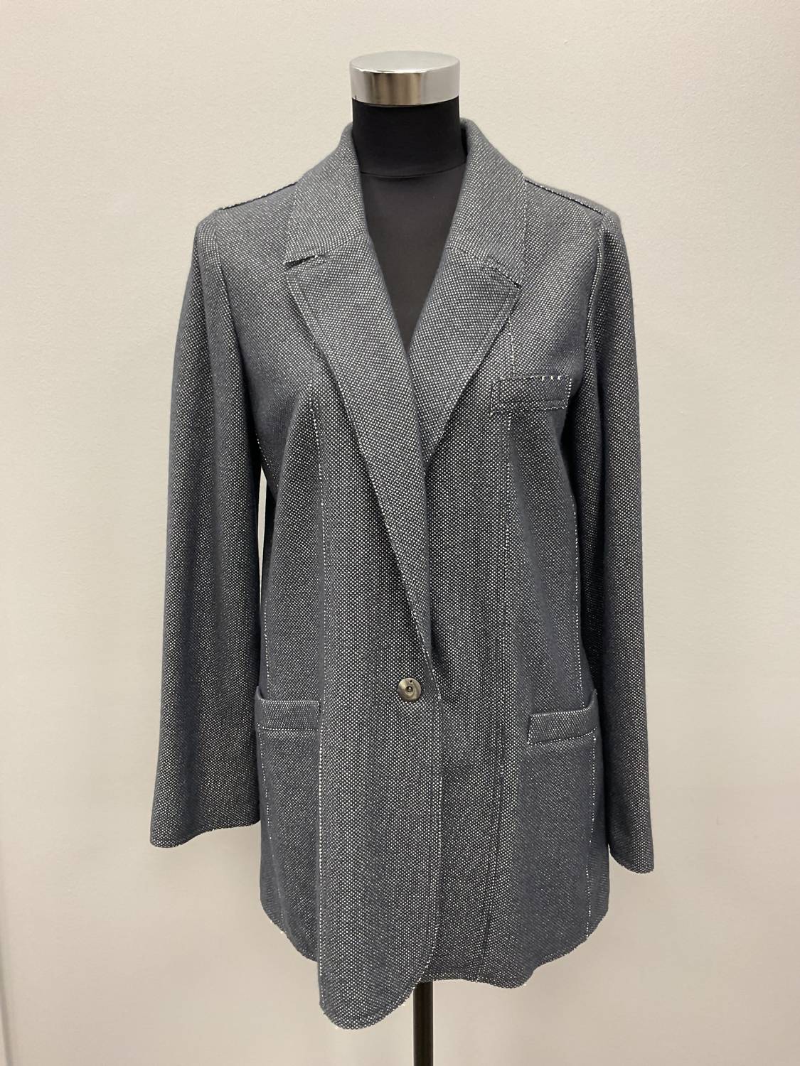 LONG ONE BUTTON JACKET
