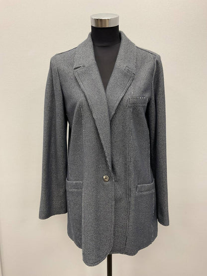 LONG ONE BUTTON JACKET