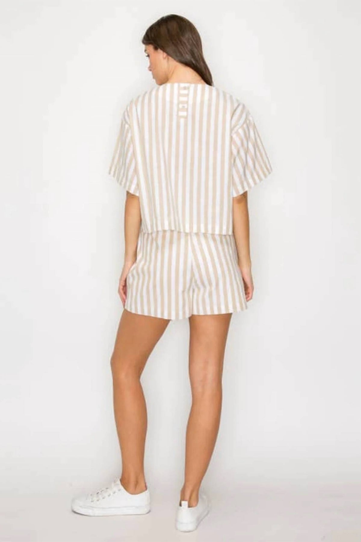 Ruffle Stripe Top