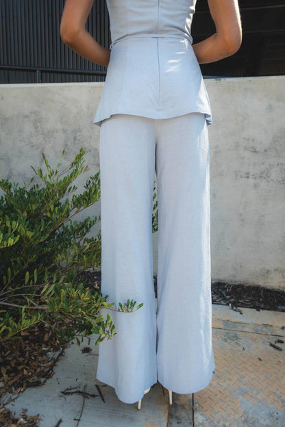 Quinn Strapless Wide Leg Jumpsuit