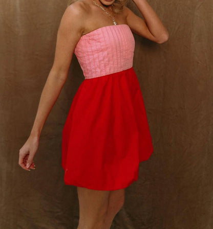 Valentina Bubble Mini Dress