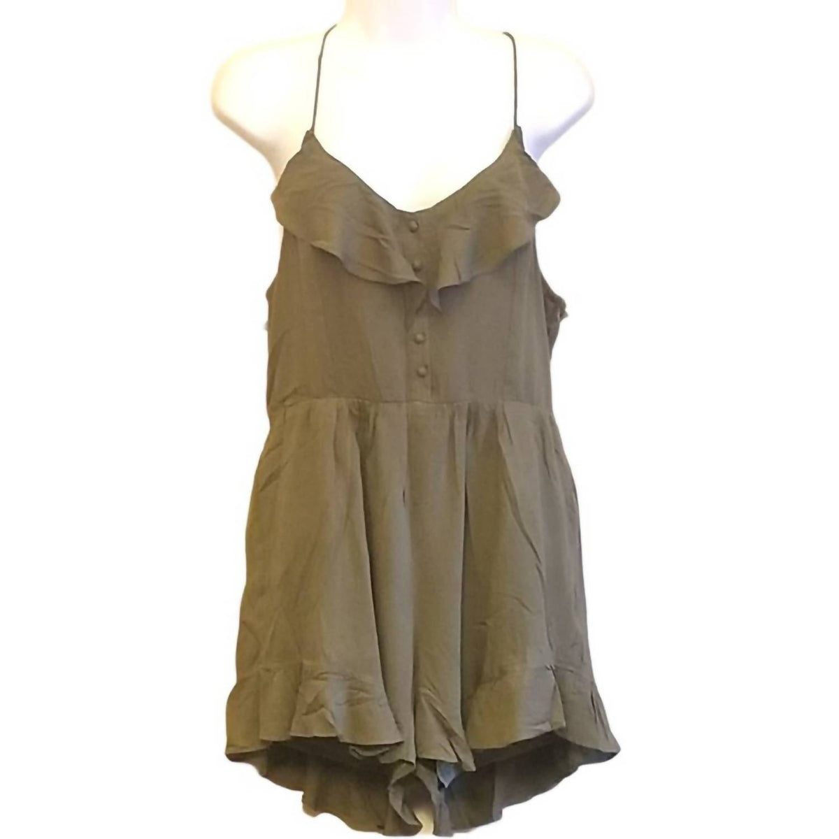 Chic Ruffled Romper