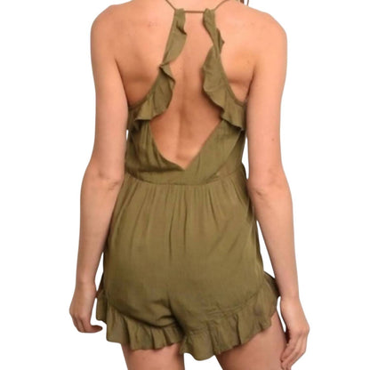 Chic Ruffled Romper