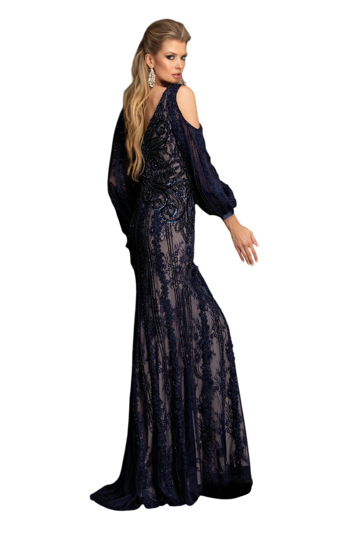 V-neck Gown
