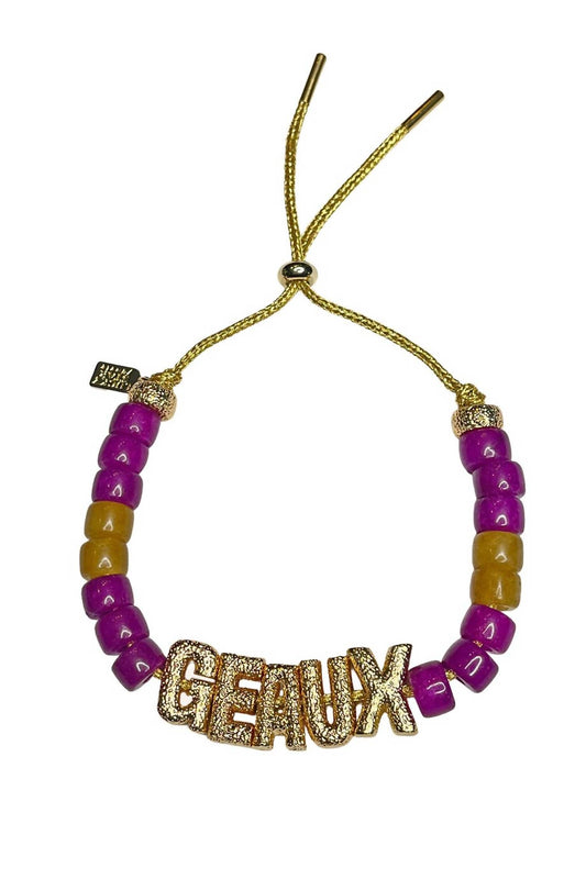 Women's Eye Candy Geaux ID Bracelet