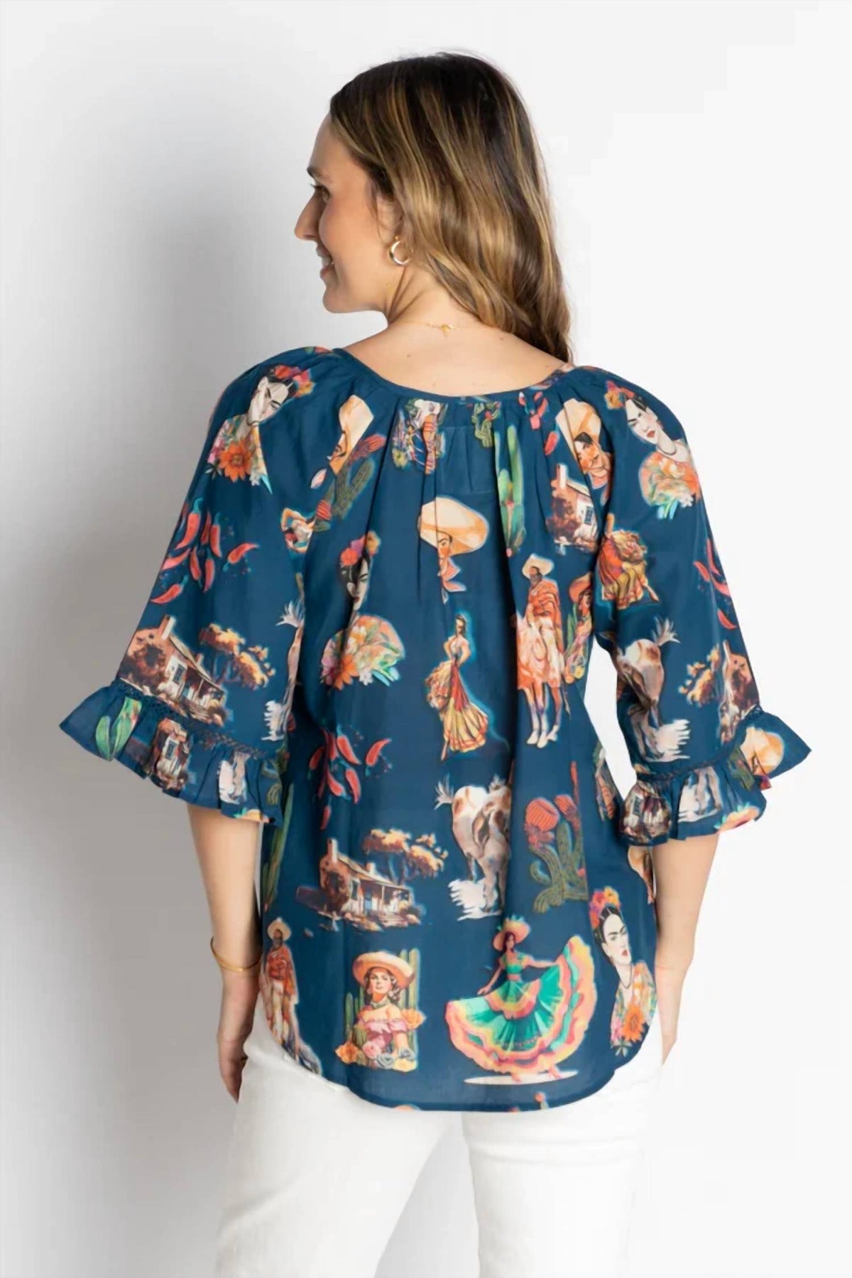 Freida Arriba V-neck Top