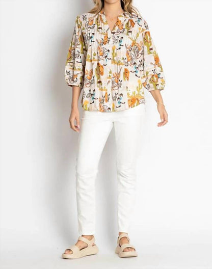 Hang Your Hat Pintuck Prairie Shirt