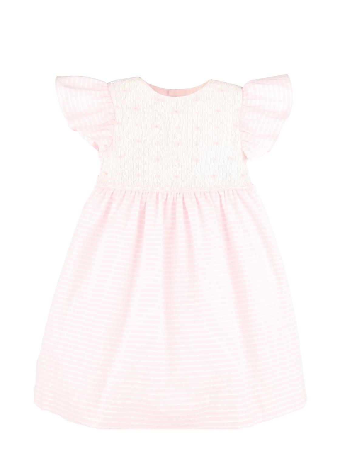 Girls' Stripes Smock Dress