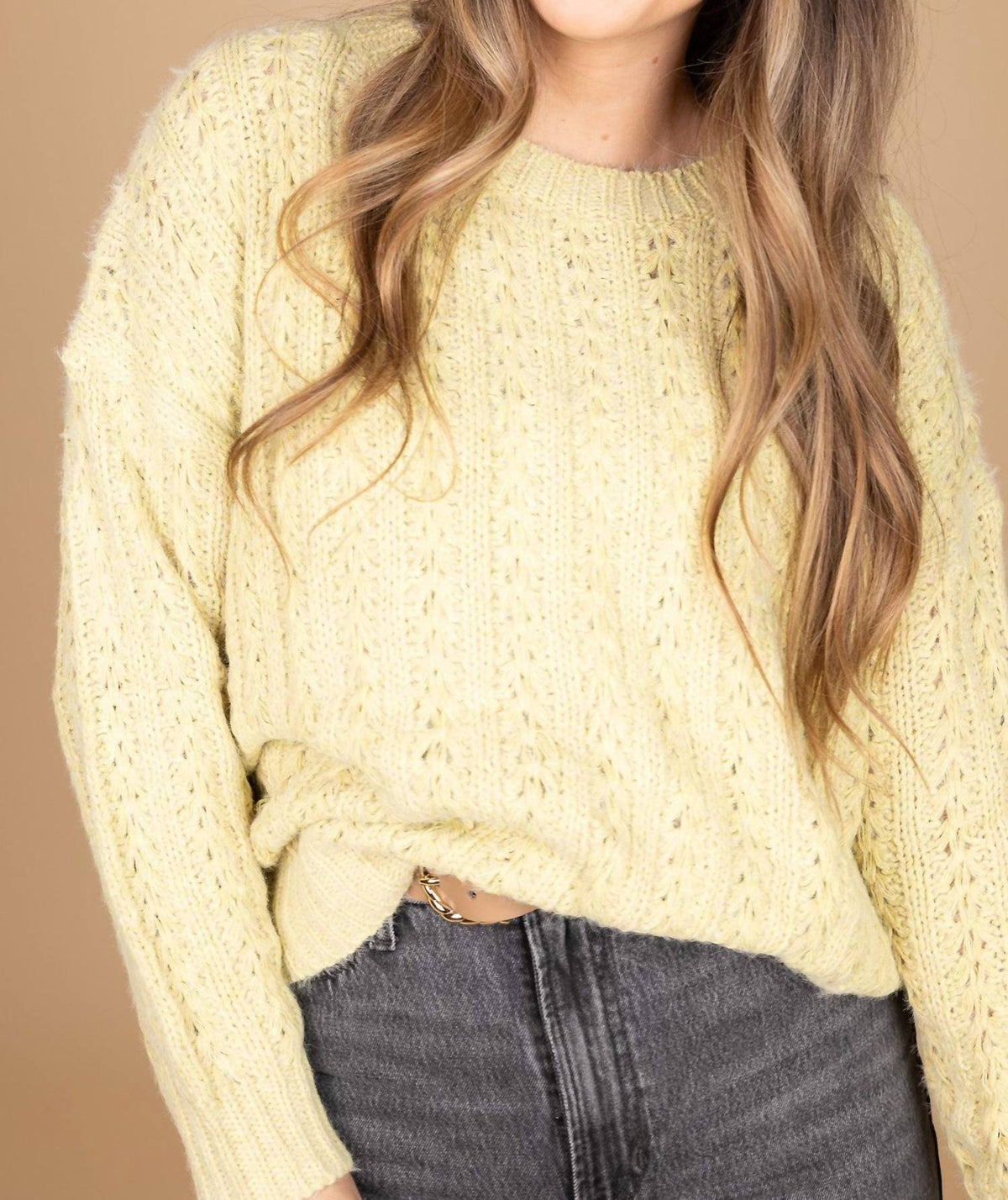 Maisey Detailed Knit Sweater
