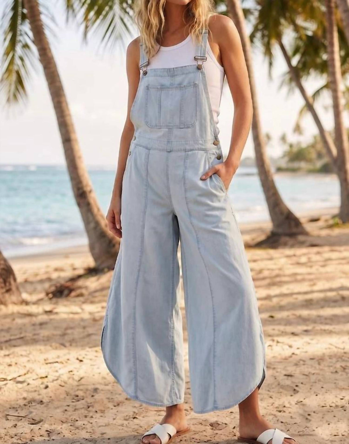 Women's Tulip Washed Overall