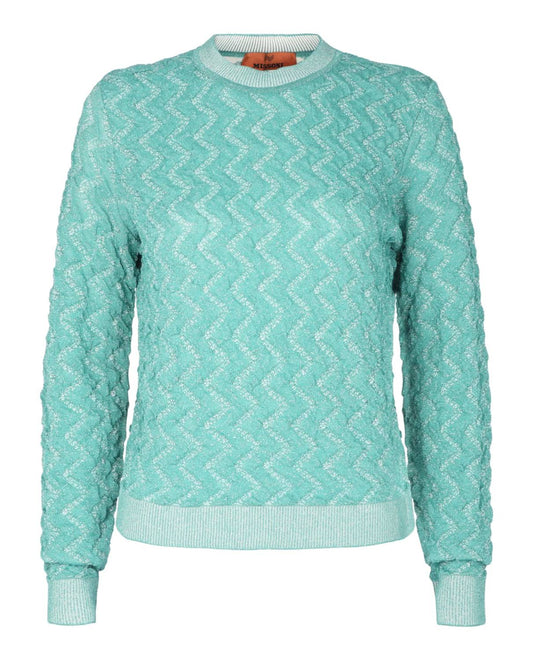Women's Chevron-pattern Sweater