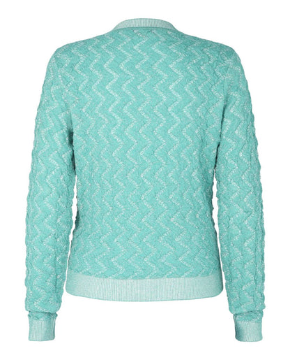Women's Chevron-pattern Sweater