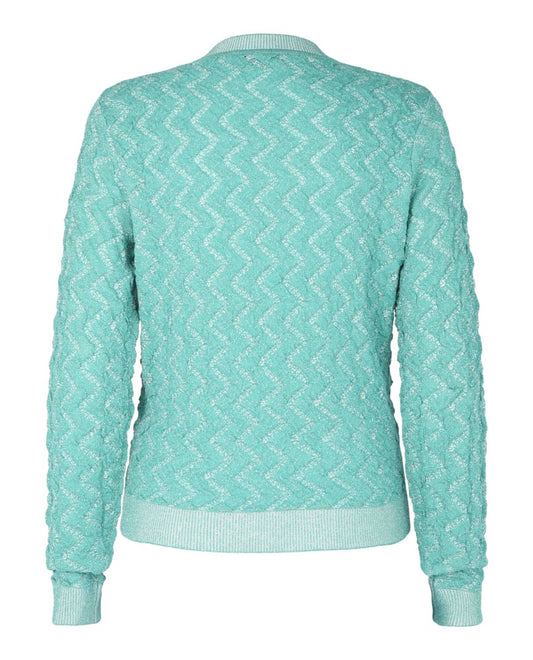 Women's Chevron-pattern Sweater