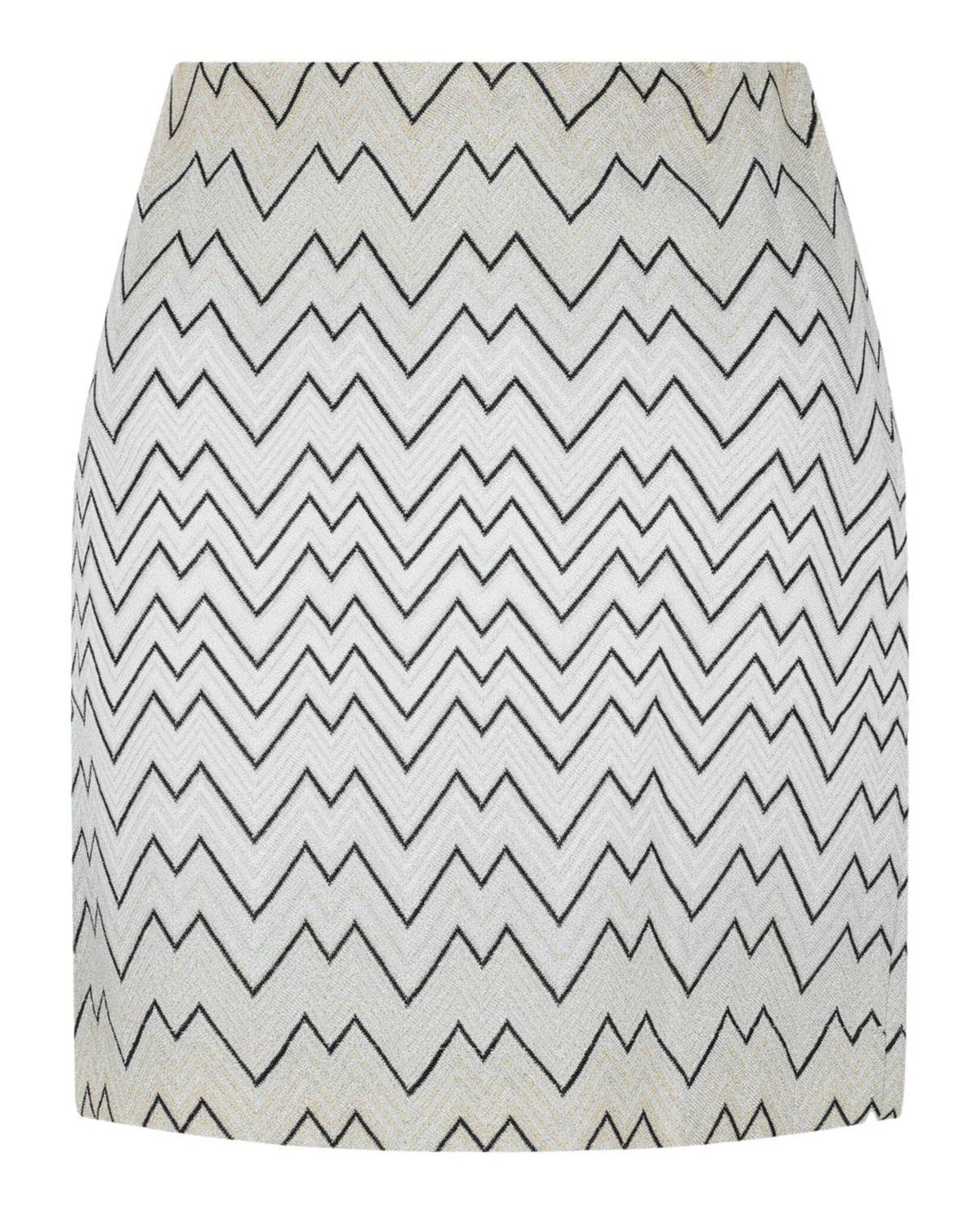 Women's Chevron Print Mini Skirt
