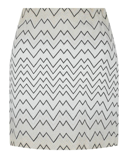 Women's Chevron Print Mini Skirt
