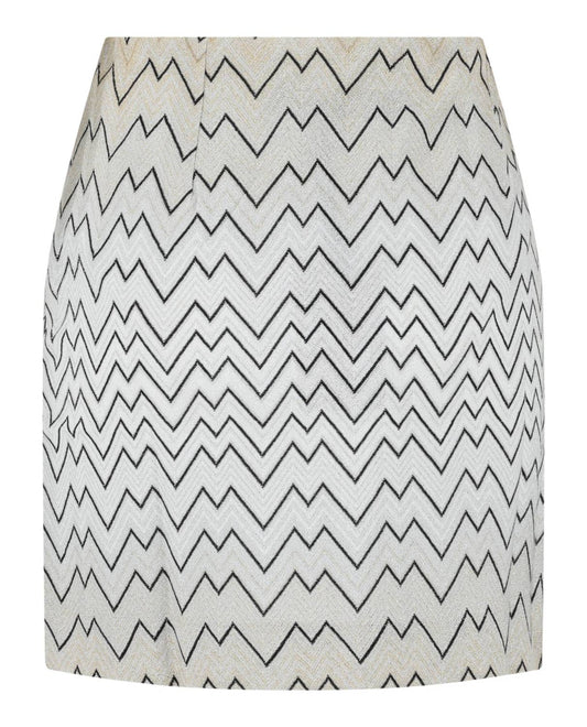 Women's Chevron Print Mini Skirt