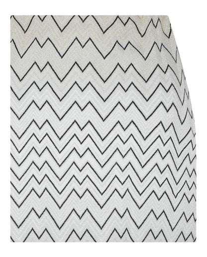 Women's Chevron Print Mini Skirt