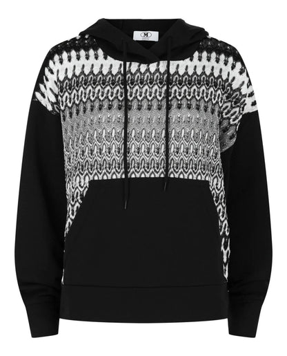 Women's Embroidered Mesh Hoodie