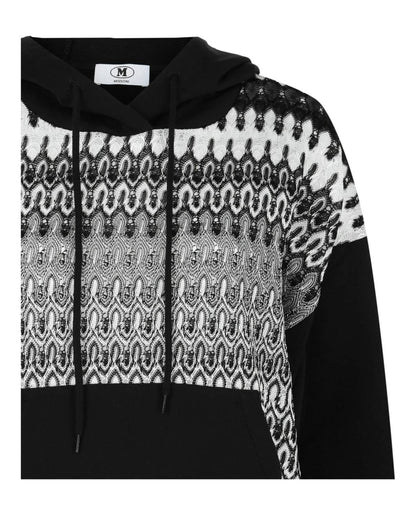 Women's Embroidered Mesh Hoodie