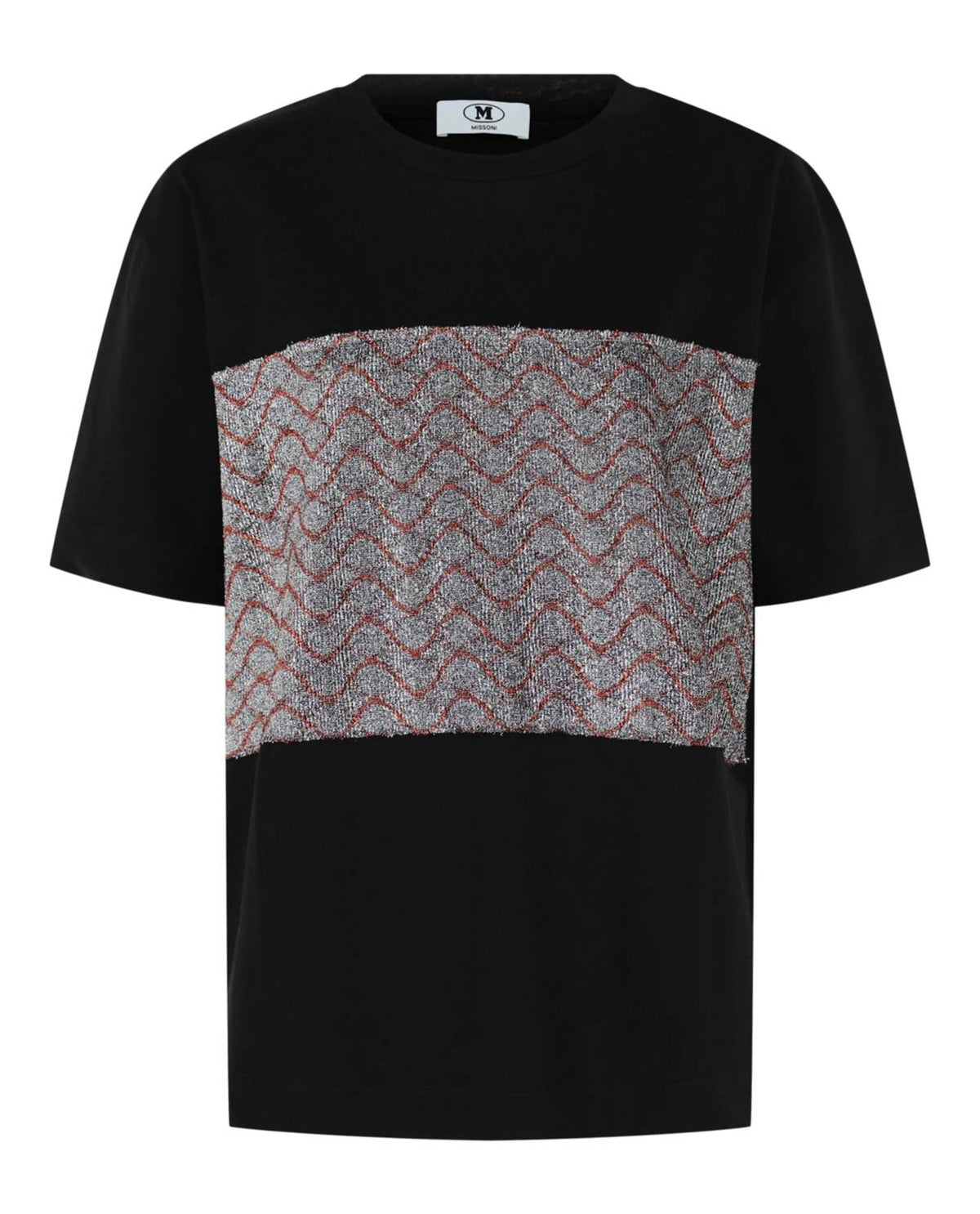 Women's Lamé Diamond Panel T-shirt