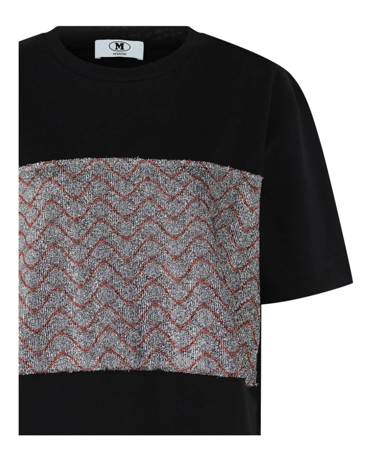 Women's Lamé Diamond Panel T-shirt