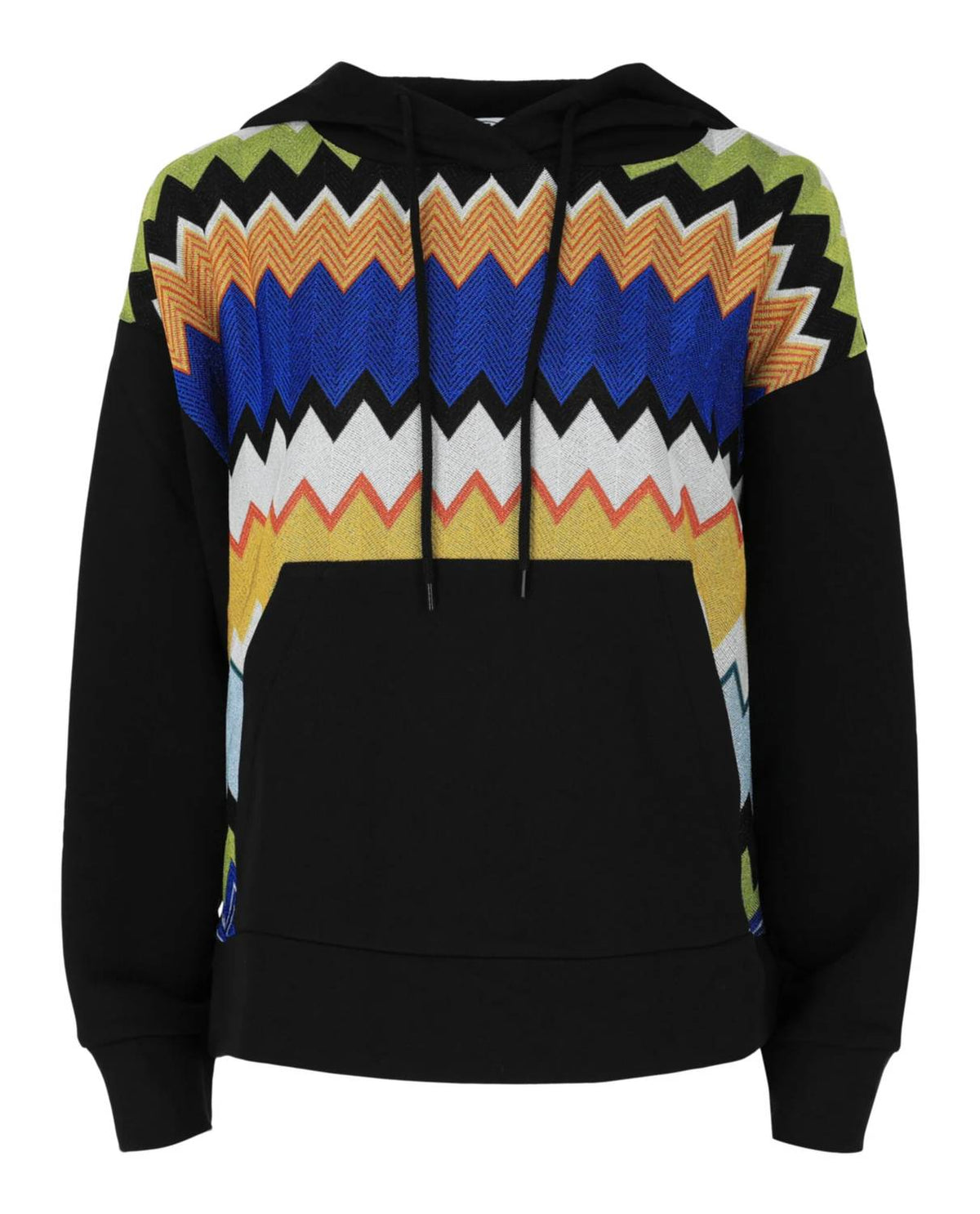 Women's Metallic Chevron Hoodie
