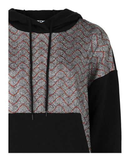 Women's Metallic Wavy Hoodie