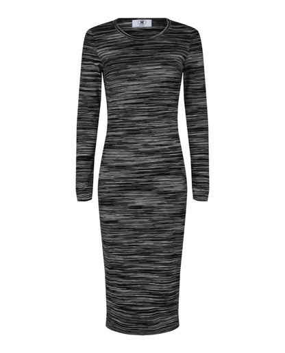 Women's Space Dye Long-sleeve Bodycon Dress