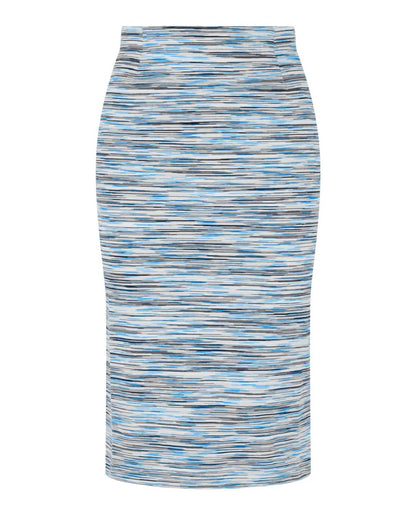 Women's Striped Print Pencil Skirt