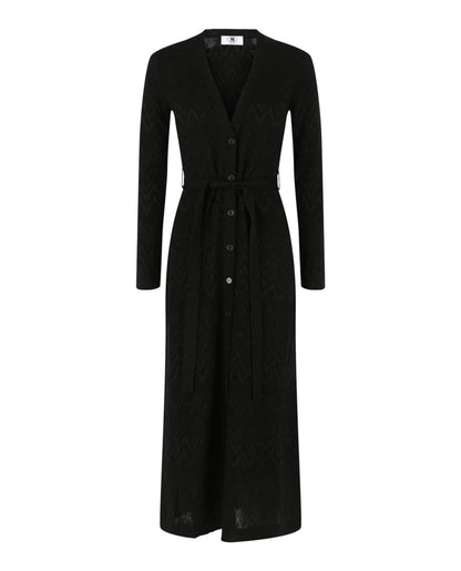 Women's Zig Zag Patterned Sweater Dress