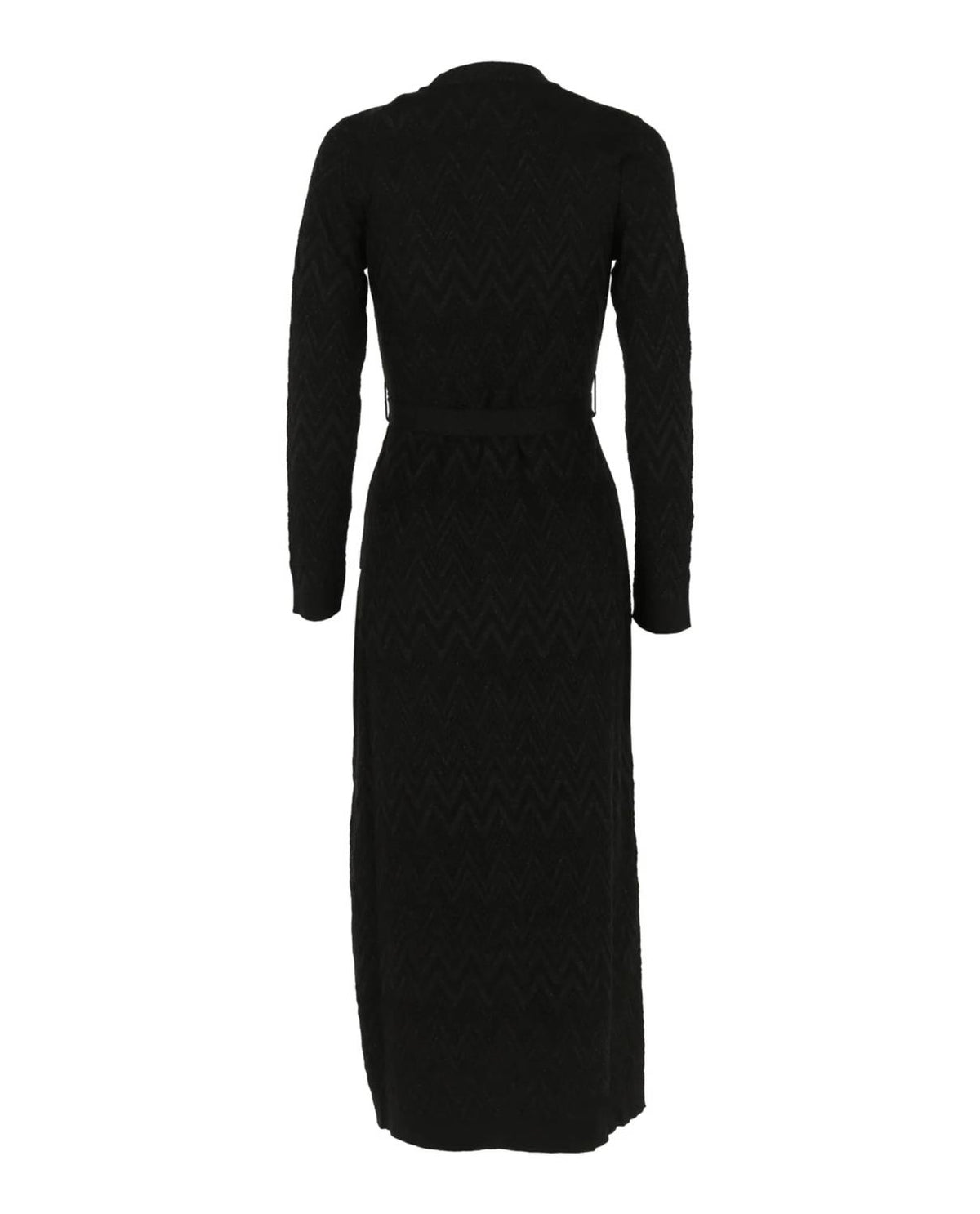 Women's Zig Zag Patterned Sweater Dress