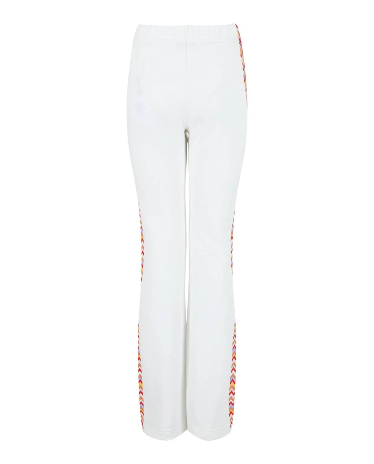 Women's Zig Zag Patterned Wide-leg Pants