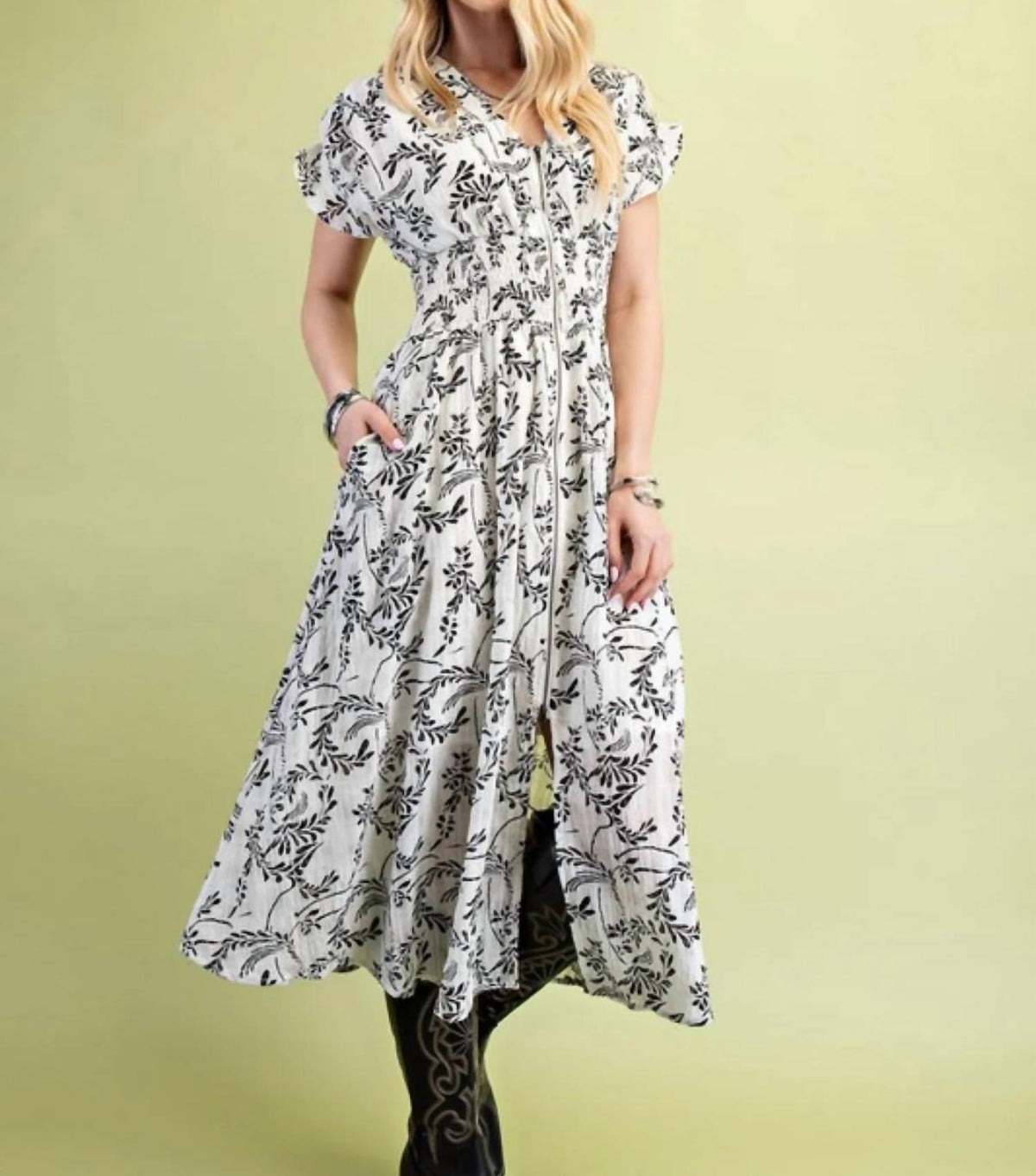 Floral Midi Dress