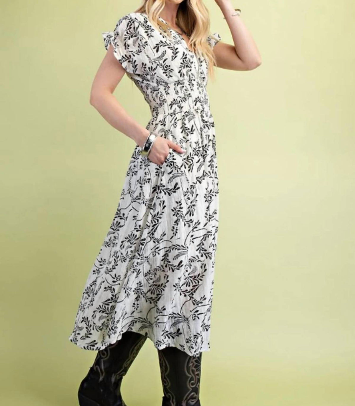 Floral Midi Dress