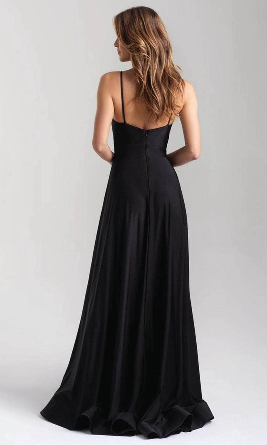 Surplice Style Bodice Sleeveless Maxi Dress