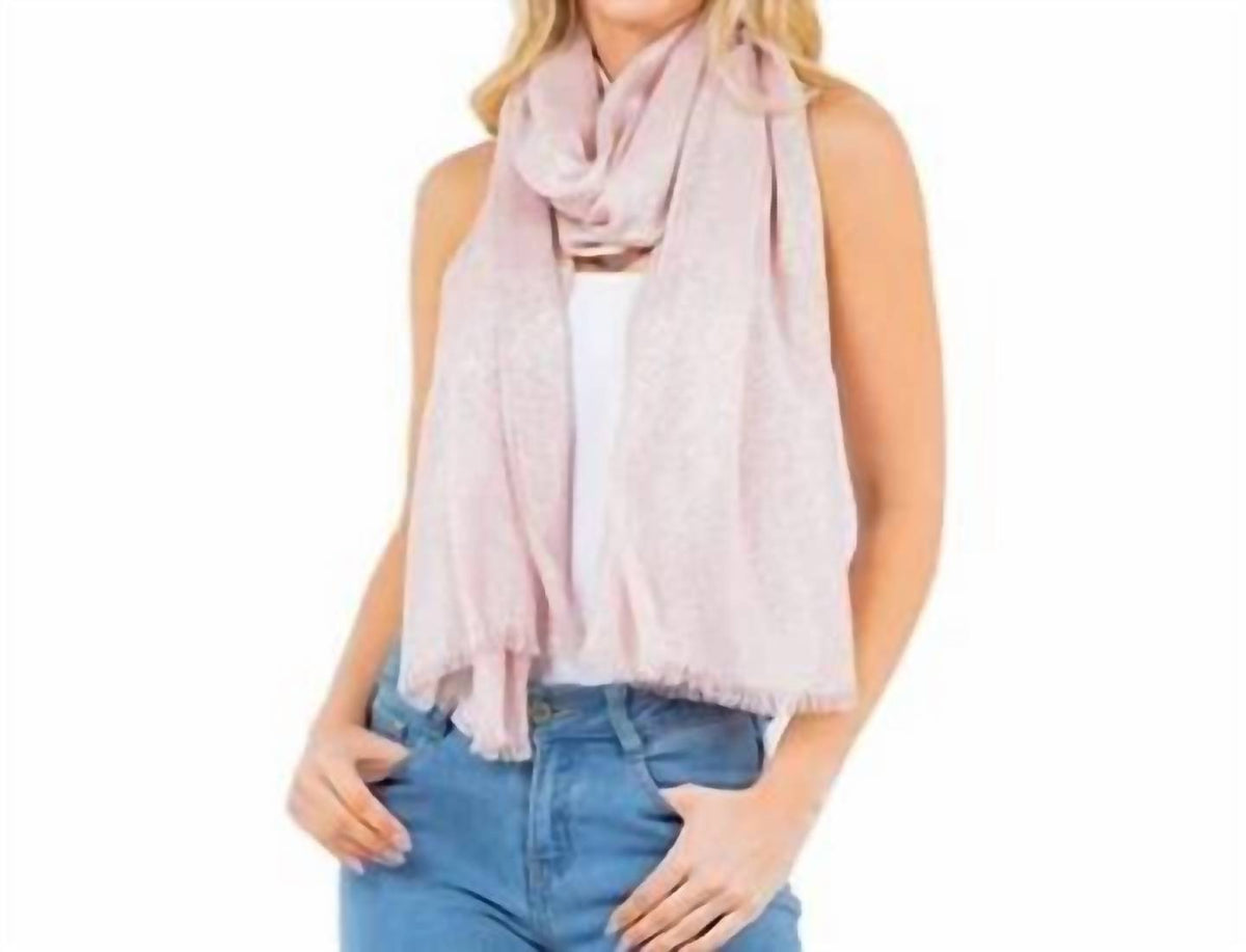 Metallic Lurex Scarf