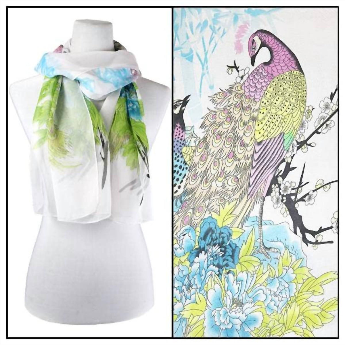 Women's Silky Dress Scarf