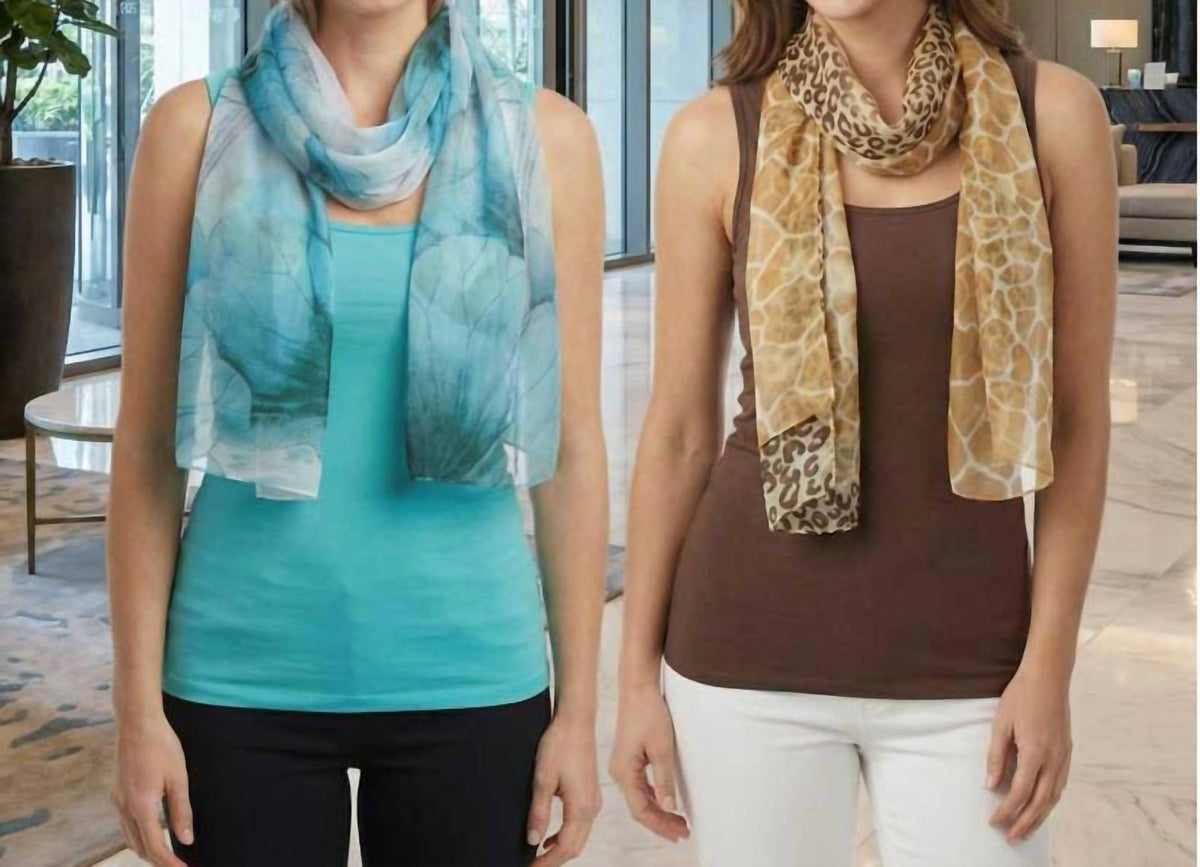 Women's Silky Dress Scarf