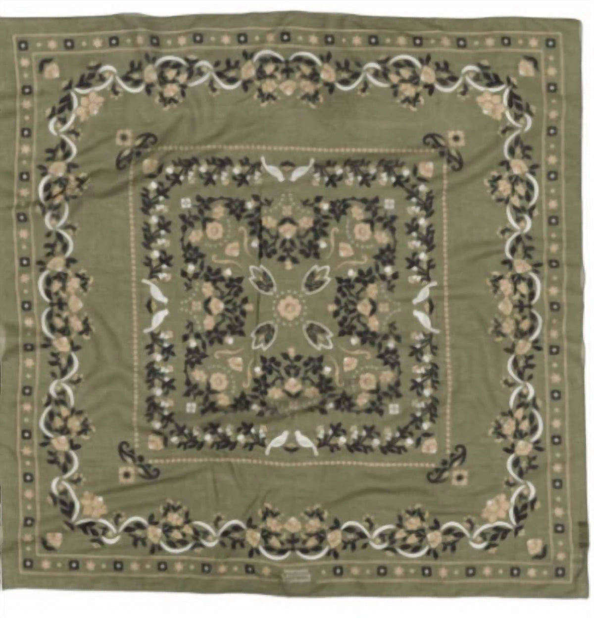 Women's Secret Garden Cotton Scarf